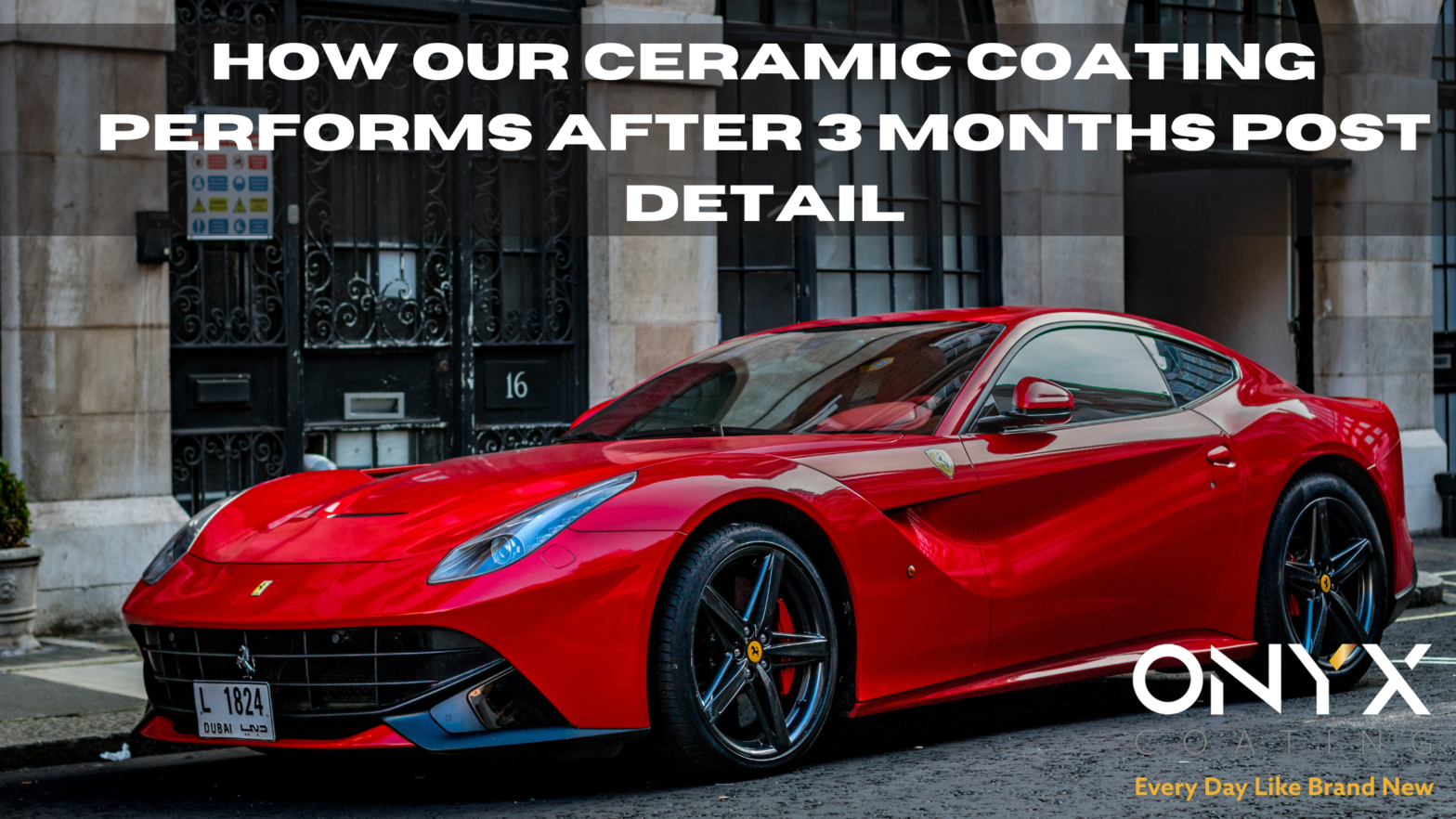 How our Ceramic Coating performs after 3 months post detail