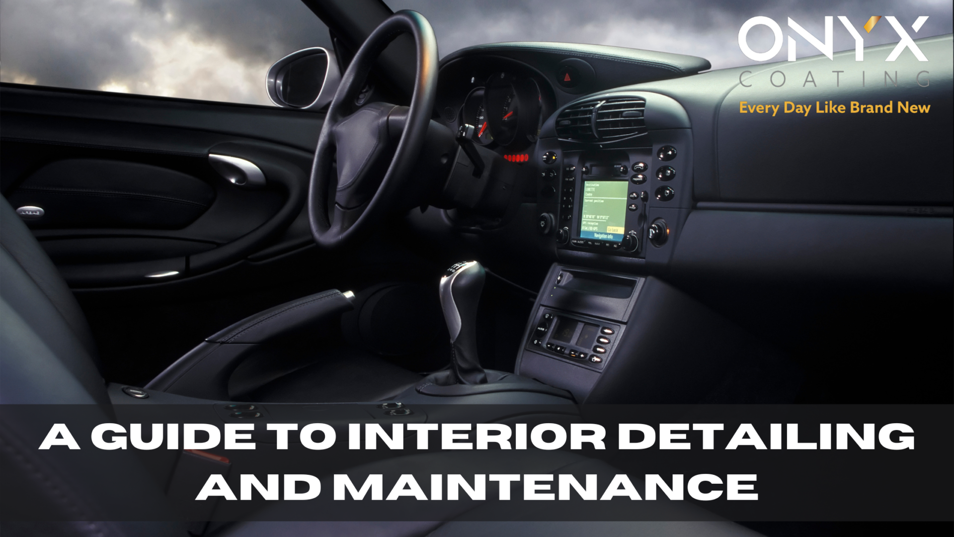 A guide to interior detailing and maintenance