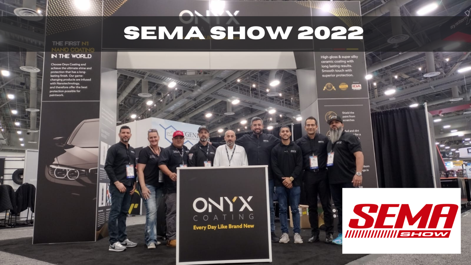 Onyx Coatings attends the Sema show 2022