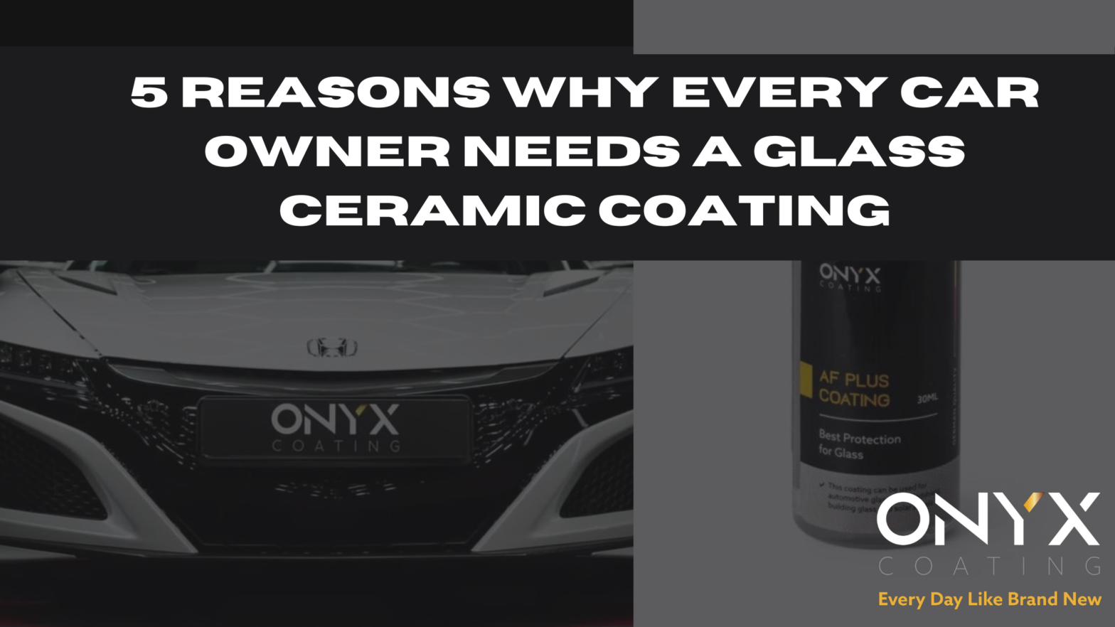Reasons Why Every Car Owner Needs A Glass Ceramic Coating