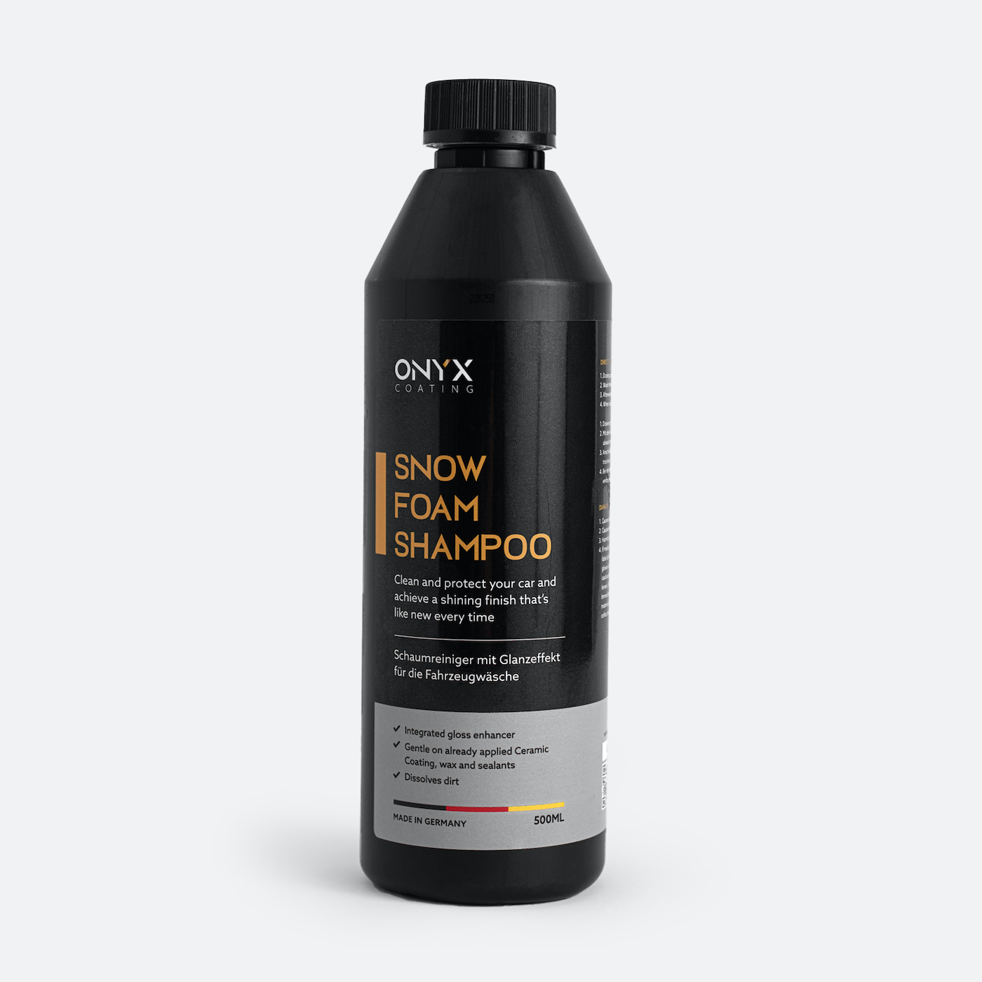 Snow Foam Shampoo - Onyx Coating