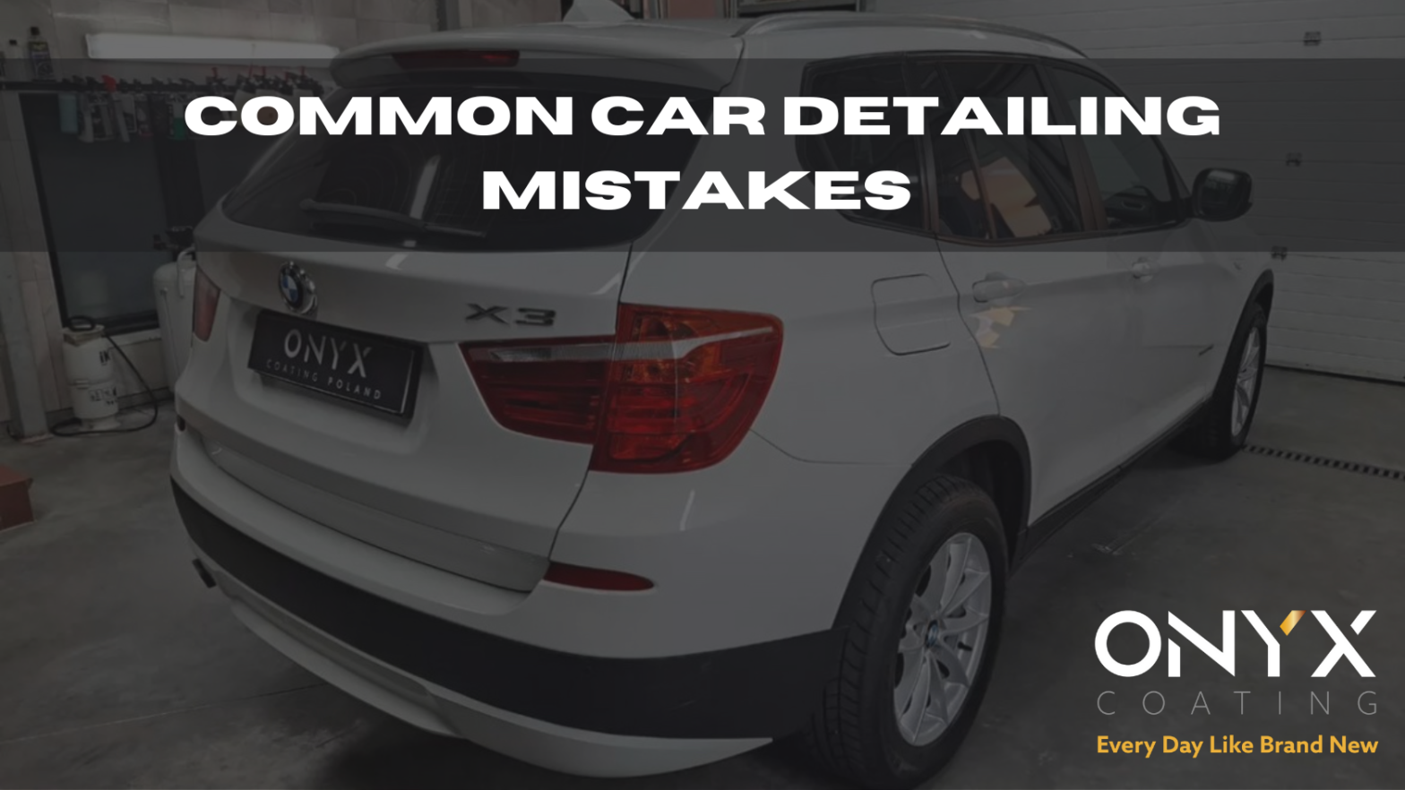 Common car detailing mistakes